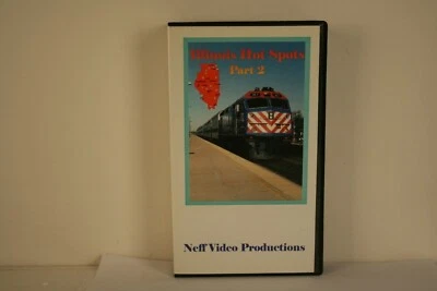CHICAGO'S HOT SPOTS RAILROADS, VHS NEFF VIDEO PRODUCTIONS, PART ONE