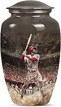 Baseball Decorative Urns - Burial Urns for Adult Human Ashes - Urn for Ashes Adult Male - Urn for Ashes for Women - Cremation Boxes for Human Ashes - Urns for Human Ashes Adult Man 10 Inch