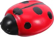 Hide a Key Outdoor Key Hider Weatherproof Storage Box Large Capacity Ladybug Design Charming Garden Decor for Indoor and Outdoor Use