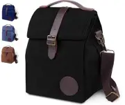 Insulated Lunch Bag for Women & Men - Reusable & Leak Proof Lunch Box Cooler ...