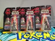 (3) JAR JAR BINKS Star Wars Episode 1 3.75" Action Figure 1998 Hasbro