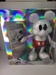 Disney 100 Years Mickey Mouse Limited Edition Metallic Plush 2023 ☆ NEW IN BOX