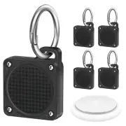 Compatible for AirTag Holder Air Tag Case Waterproof IPX8 with Key Ring Full ...