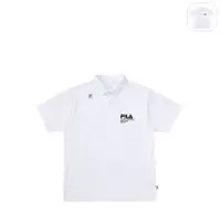 在飛比找蝦皮商城優惠-【FILA】男性 短袖 運動POLO衫-白色 1POX-18