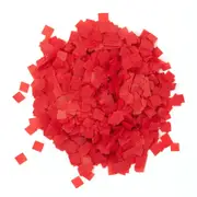 Square Paper Confetti Table Scatters - Red