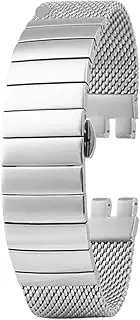 [BHUTMPJK] HPEPGCUCNT Fit For Swatch YCS YAS YGS IRONY Strap Solid Stainless Steel Watchband Men's Metal Bracelet 19 20 21mm Mesh Belt Watch Accessories