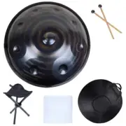 Handpan 432HZ 9 Notes D Minor, 22 Inch Pantam for Beginner, Steel Hand Pan Drum