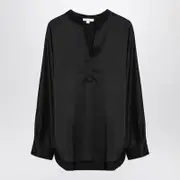 Black Silk Blouse