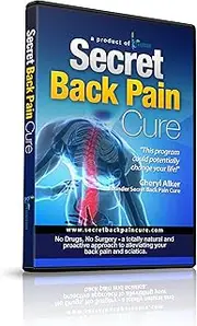 24Seven Wellness & Living Back Pain Relief DVD: Natural Remedy for Lower, Upper, Neck, Sciatic & More - Easy to Follow Home Program