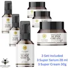 Pinnara Perfect Repair Super [Serum & Cream] Reduces Blemishes Freckles Set x3