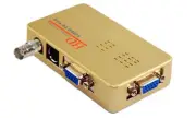 Composite RCA BNC S-Video To VGA Converter 1920x1200 pixels Video Over VGA PIP