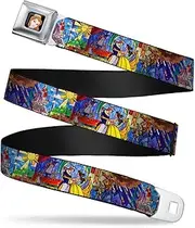 [Buckle-Down] Buckle Down Seatbelt Belt Beauty and The Beast Belle Wdy012,