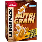 Kellogg's Nutri-Grain Protein Breakfast Cereal Large Pack 765g