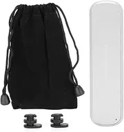 Richer-R USB 3.0 to External Hard Drive Enclosure, Retractable M.2 Hard Disk Box USB3.0 to M.2 Mobile HDD Box NVME HDD Enclosure 2280 in-Line, with Portable Bag