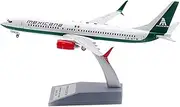 Pre-Built Model Aircraft 19CM Aeromexico for Boeing B737-800 XA-ATM Diecast Model Airplane 1:200 Scale Collectible with Stand Miniature Airplane Model