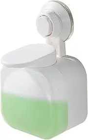 Manual Soap Dispenser,Wall-Mounted Hand Detergent Dispenser | Refillable Soap Dispenser Pump, Creative Manual Soap Containers with Suction Cup for Kitchen Shower Hotel