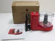Cook's Essentials Mini One Touch 2 Cup Food Chopper RED Model SCEDCMC200