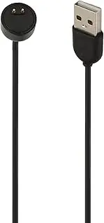 Replacement for Mi Band 5 6 7 NFC Smartwatch USB Magnetic Charging Cord for Amazfit Band 5 3.3ft, and Reliable, Black