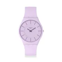 在飛比找Yahoo奇摩購物中心優惠-Swatch SKIN超薄系列手錶 LA LA LILA (