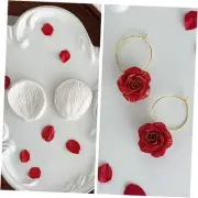 Flower Petal Clay Cutters - Flower Polymer Clay Cutters for Earrings cream