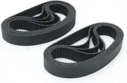 Drive Belts 2GT Belt Width 6/10/15mm GT2 Timing Belt Closed Loop Rubber Perimeter 210-220mm Timing Synchronous Belt(210mm,15mm)