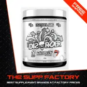 Faction Labs DISORDER Pre-Workout 50 Serve WHITE SNOW (VANILLA COLA) | Energy