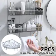 Shower Caddy Wall-mounted Shower Shelf Multifunctional Waterproof Shower njnCA