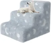 Dog Stairs for High Beds Couch 3 Steps Pet Steps