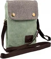Small Crossbody Purse Cell Phone Bag Canvas Mini Handbag + Katloo Nail Clipper