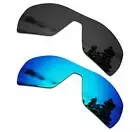 SmartVLT Polarized Replacement Lens for-Oakley Offshoot Sunglass - Black & Blue