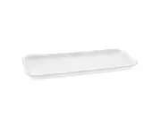 CKF 10SW, #10S White Foam Meat Trays, 500-Piece Bundle