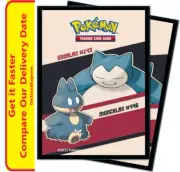 ULTRA PRO Pokemon Deck Protector Sleeves Snorlax & Munchlax NEW