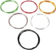 6pcs Aluminum Bonsai Wire 1.0mm*5m Bonsai Training Wire Aluminum for Tree Shaping