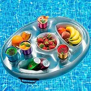 ARDILA VEELA Drink Floaties, Floating Drink Holder for Pool, 27.6"x19.7", Swimming Pool Accessories