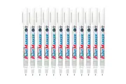 Artline 444 Paint Marker Bullet 0.8mm White 444XF Box 12