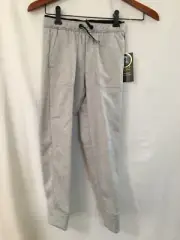 Athletic Works Boys Tech Fleece Jogger Pants Gray Sizes S(6-7), M(8) New
