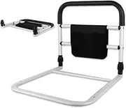 Safety Bed Rail for Home, Stable Bedside Assist Hand Guard for Elderly/Seniors Adults/Patient, Easy to Get in or Out of Bed Safely