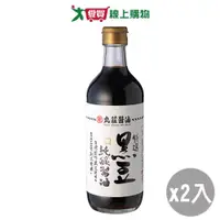 在飛比找蝦皮商城優惠-丸莊 特選黑豆純釀醬油(450ML)2入組【愛買】