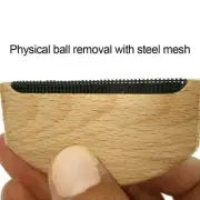 Wooden Lint Remover Fabric Combs Garment Care Cashmere Knitwear B U1 ζ, (η