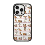 iPhone 16 Pro Impact Case English Bulldog Yoga