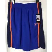 And1 Basketball Shorts Blue Orange 11” Inseam Men’s Drawstring Elastic Waist