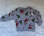 Elf On The Shelf Christmas Holiday Sweatshirt, Size 3T