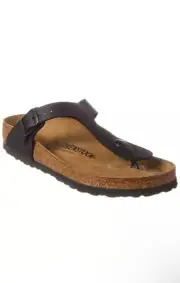 Birkenstock Gizeh Bs Birko-Flor Sandal Women's Black 36 USA Size 5 -5.5