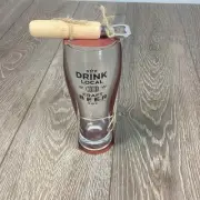 American Craft Company Cup And Bottle Opener New Beer Glass