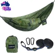 Camping Hammock Double & Single Portable Hammocks Ultralight Nylon Parachute Ham