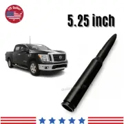 5.25" Short Black Bullet Aerial Antenna Mast AM/FM For Nissan Titan 2004-2021 (for: Nissan)
