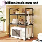 Microwave Oven Storage Rack Stand 2 Tier Shelf Holder Stand Kitchen Home Gadgets