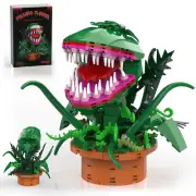 Audrey 2 Piranha Plant Bricks Compatible with Lego Little Shop of Horror Flowers