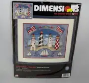 Dimensions 2002 Needlepoint HOPE LIGHTS the WAY Counted Cross Stitch Kit #39023