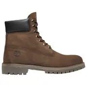 Timberland Mens 6-Inch Premium Waterproof Old Medium Brown Nubuck Boot